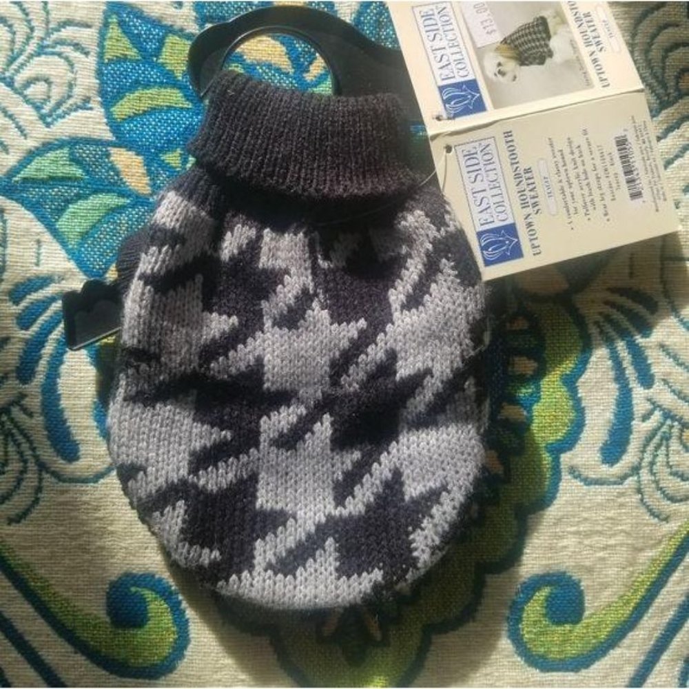 NWT Teacup Uptown Black Gray Sweater